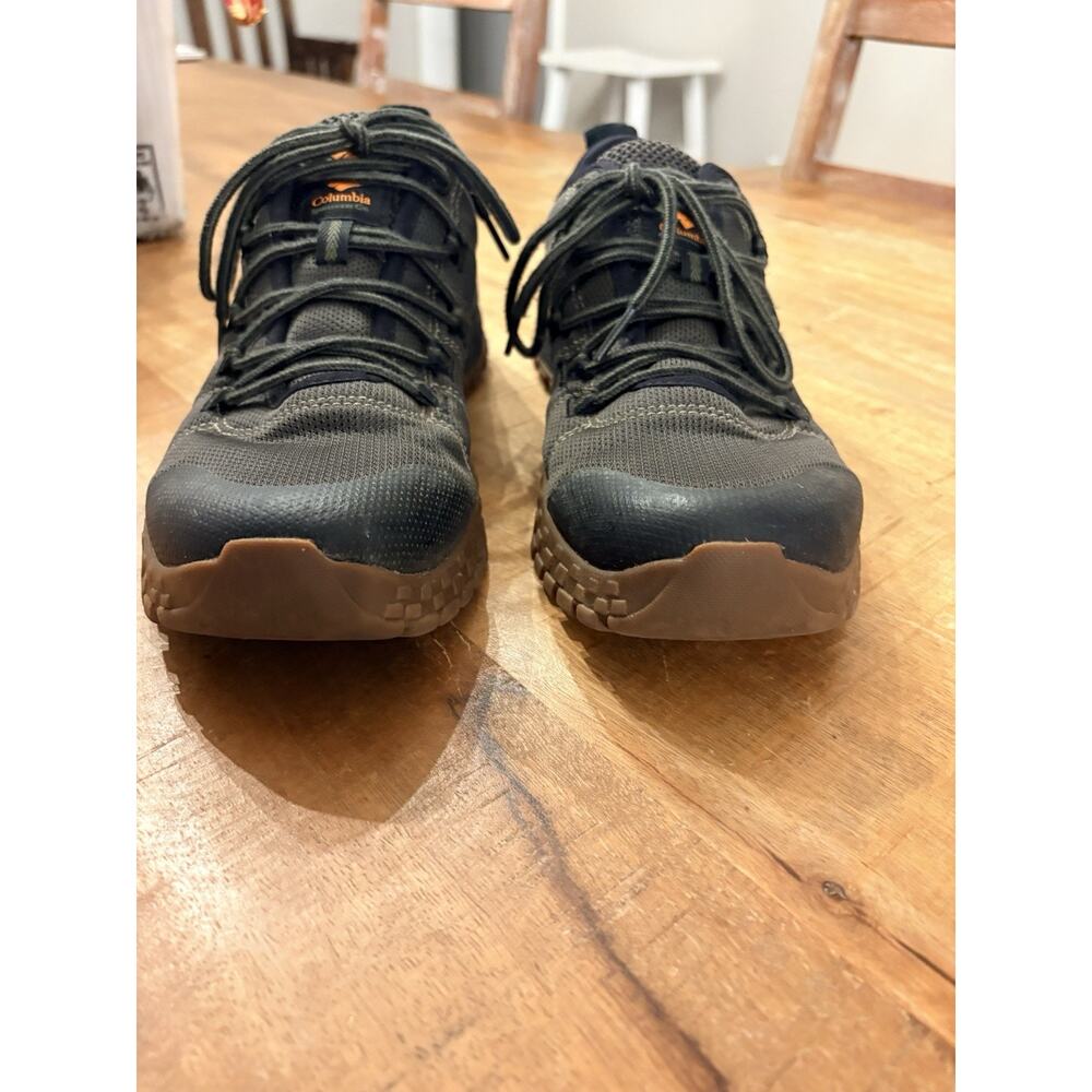 COLUMBIA Fairbanks Low Shoe Men’s Size 9.5 Dark Green And Black - Picture 4 of 10